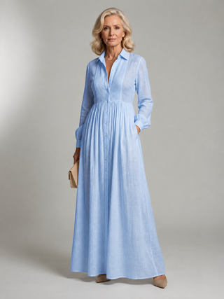 Charlotte | Robe maxi soft flow femme
