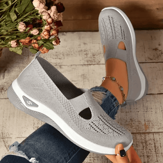 Nathalie | Baskets orthopédiques maille ouverte femme