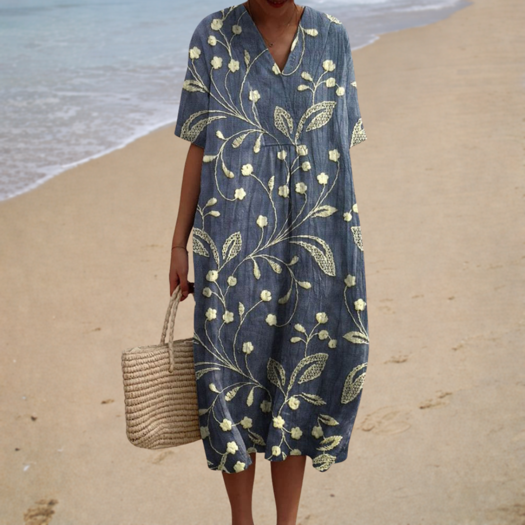 Patrice | Robe Midi Bohème Femme