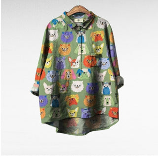 Lison | Blouse ludique animalière femme