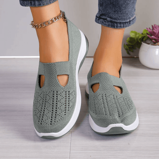 Nathalie | Baskets orthopédiques maille ouverte femme