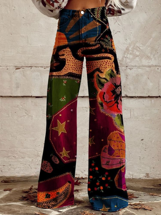 Thaïs | Pantalon artistique femme