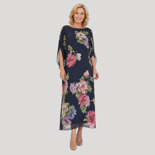 Joséphine | Robe maxi Midnight Bloom femme