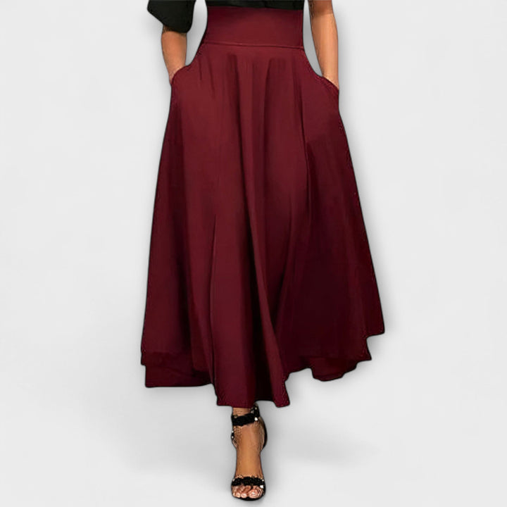 Isabeau | Jupe longue fluide femme