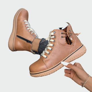 Clara | Bottines casual lacées femme