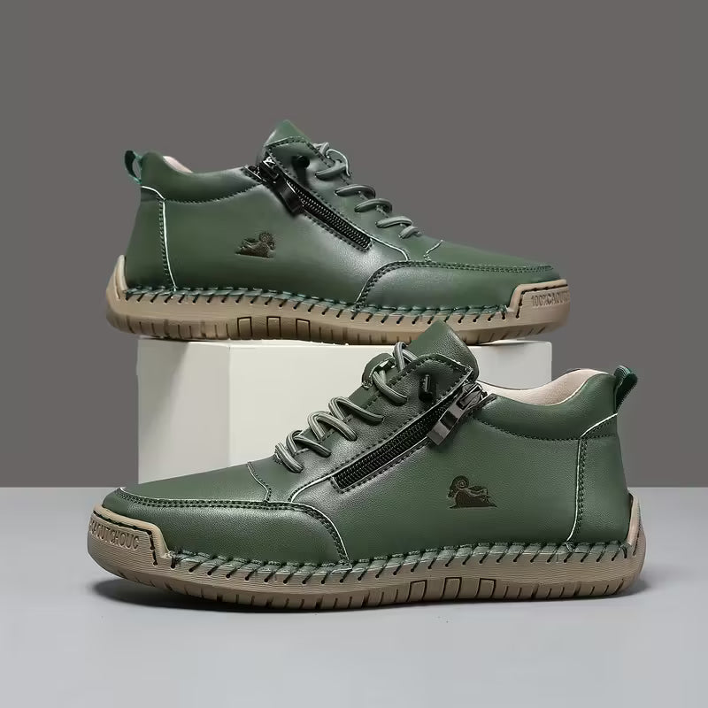 Maura | Baskets zip confort nature femme