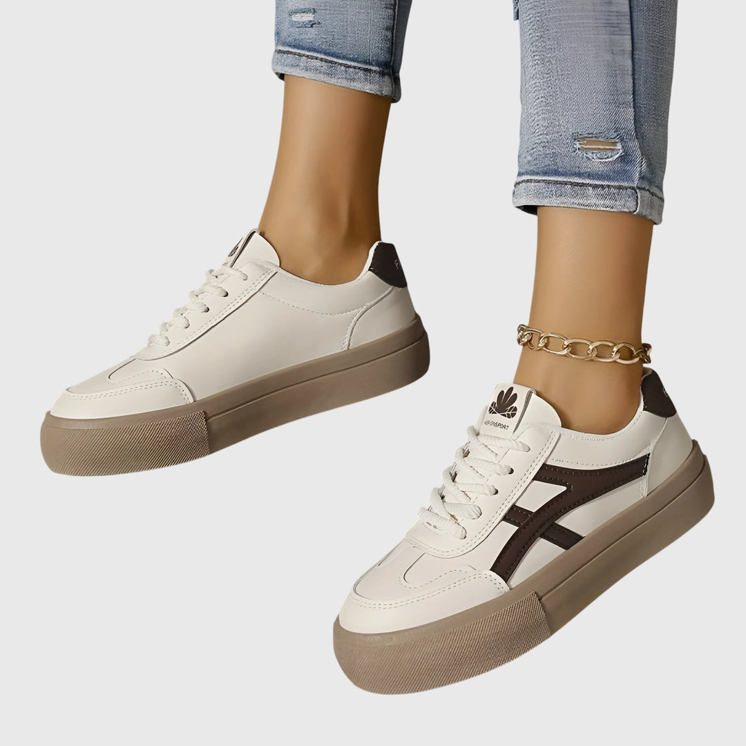 Dalia | Baskets casual contrast femme