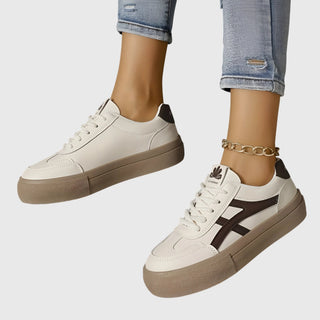 Dalia | Baskets casual contrast femme