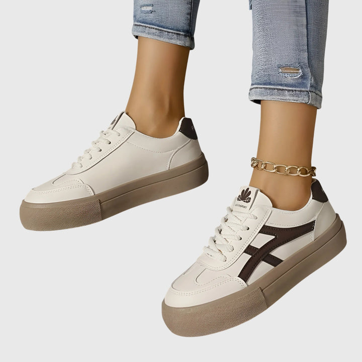 Dalia | Baskets casual contrast femme