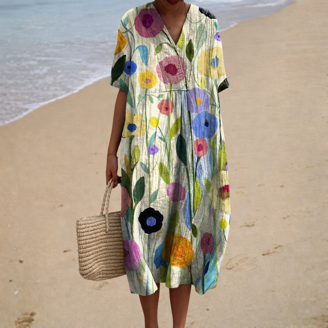 Francine | Robe Longue Bohème Femme