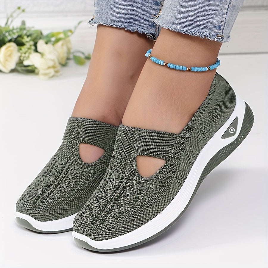 Olina | Baskets slip-on respirantes femme