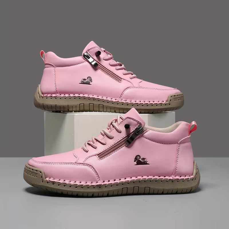 Maura | Baskets zip confort nature femme