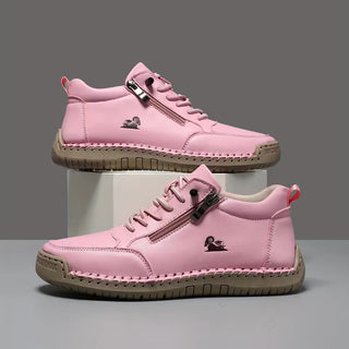 Maura | Baskets zip confort nature femme