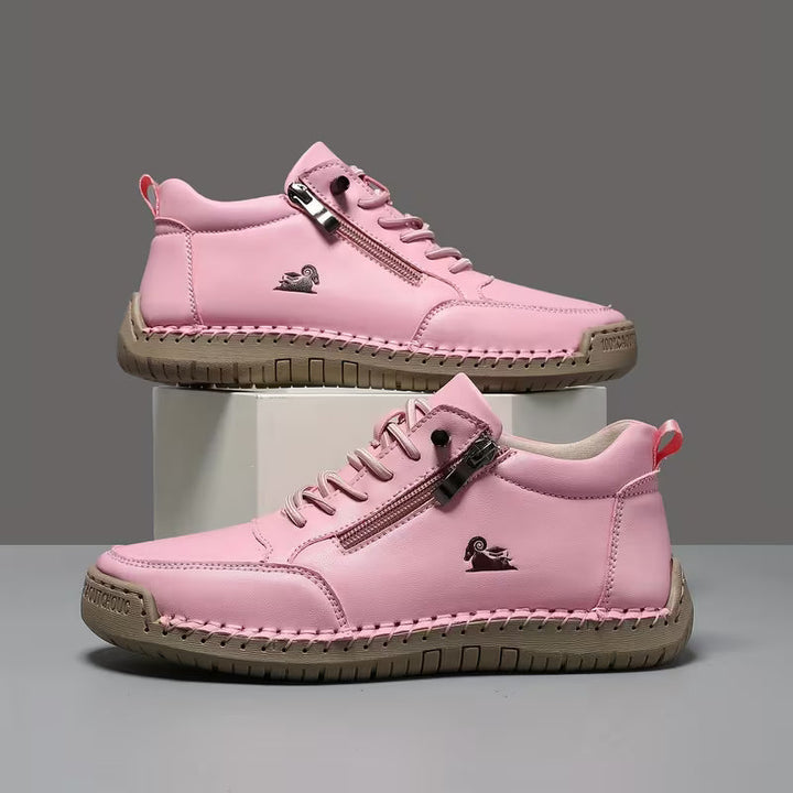 Maura | Baskets zip confort nature femme