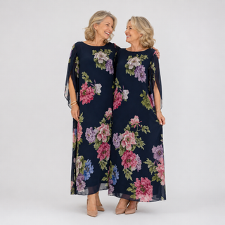 Joséphine | Robe maxi Midnight Bloom femme