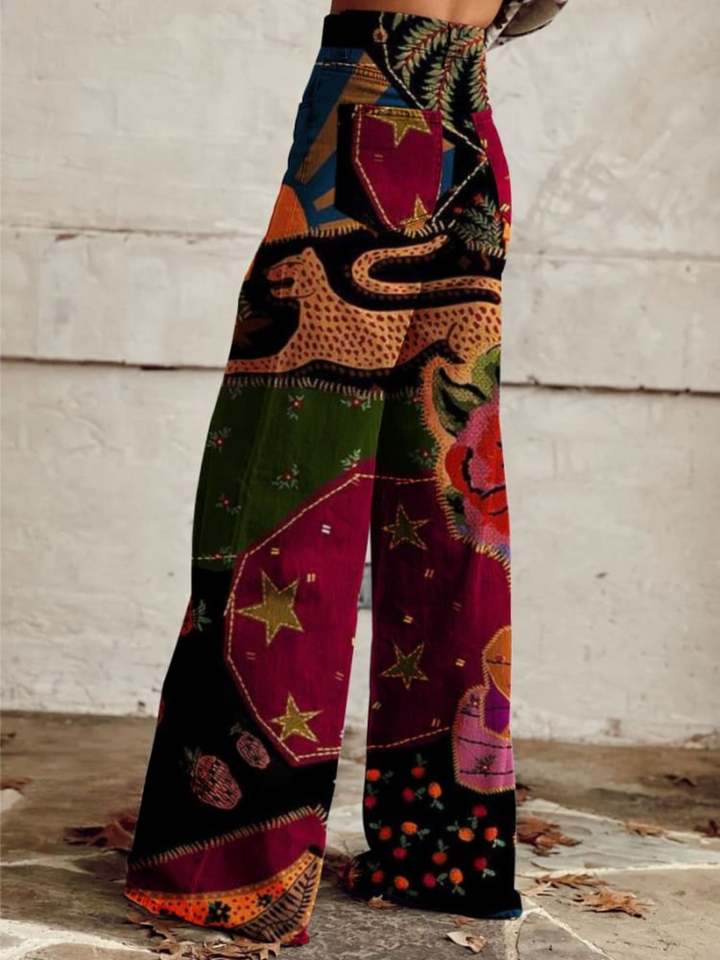 Thaïs | Pantalon artistique femme