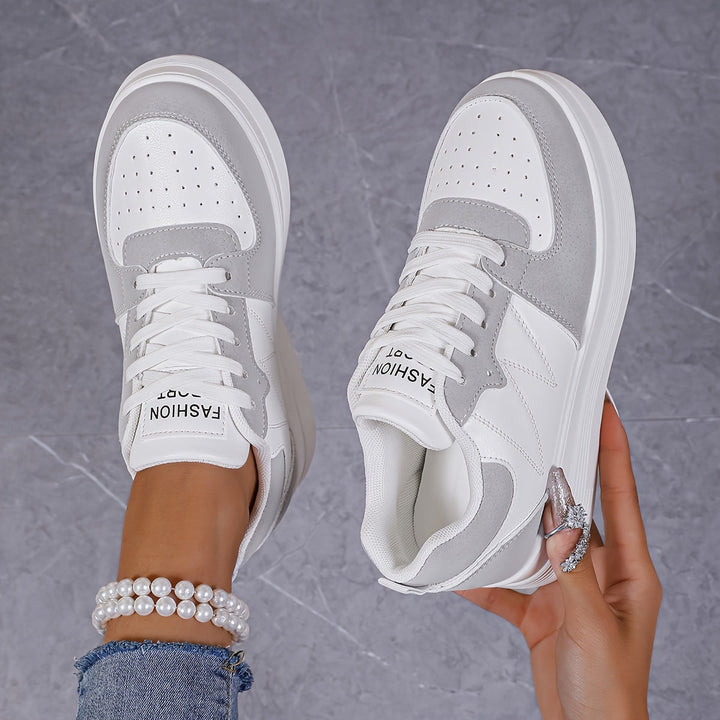 Clémence | Baskets plateforme chic femme