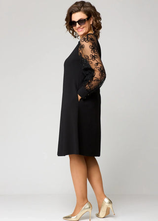 Edyth | Robe en dentelle élégante femme