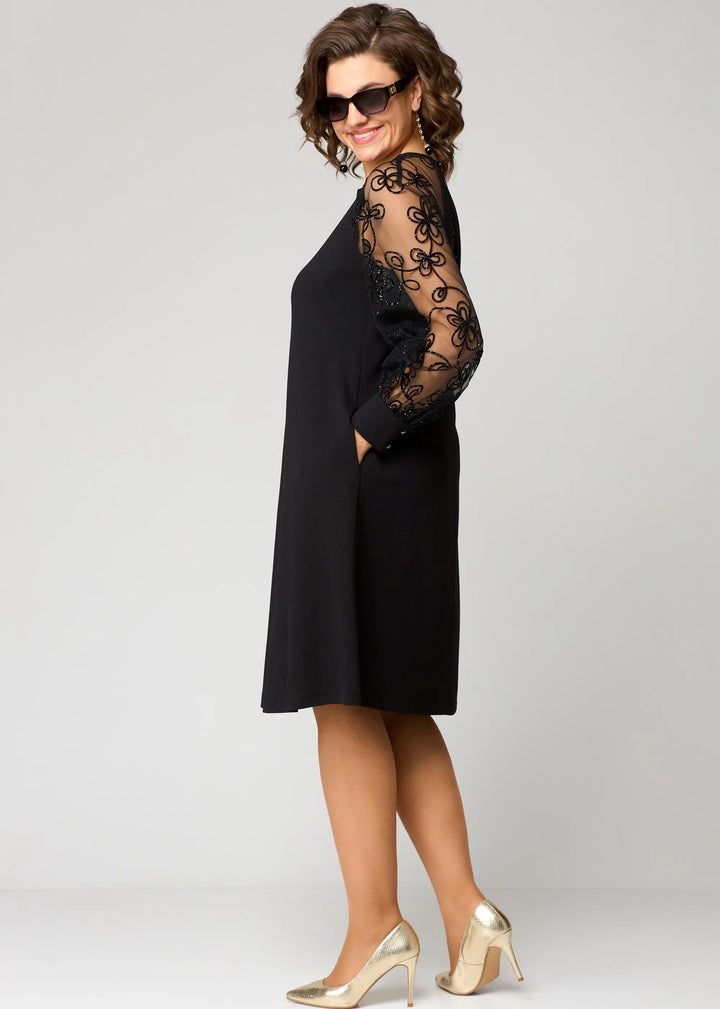Edyth | Robe en dentelle élégante femme