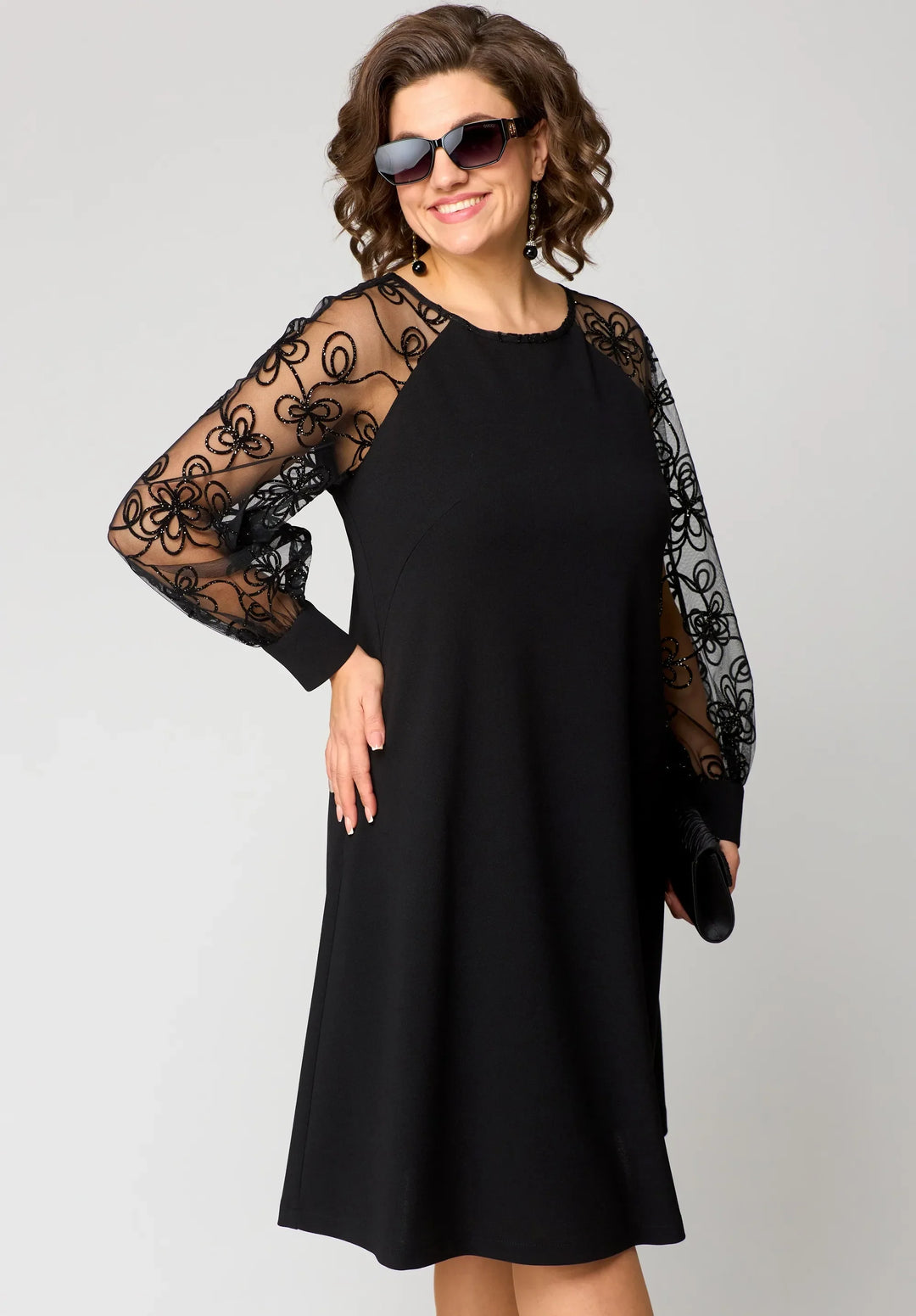 Edyth | Robe en dentelle élégante femme