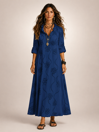 Merle — Robe d'été fleurie femme