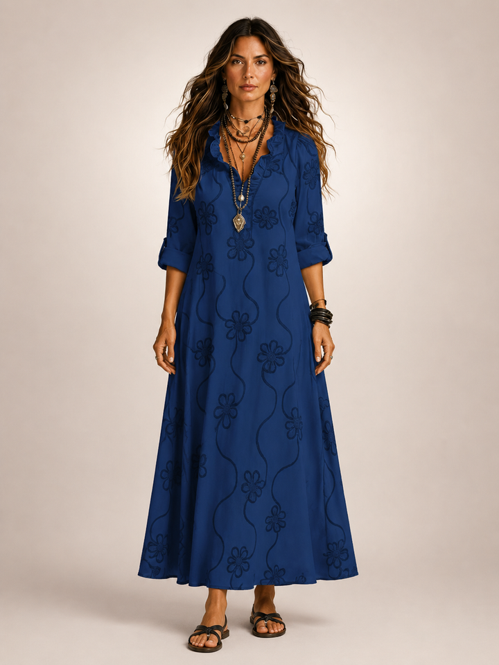 Merle — Robe d'été fleurie femme