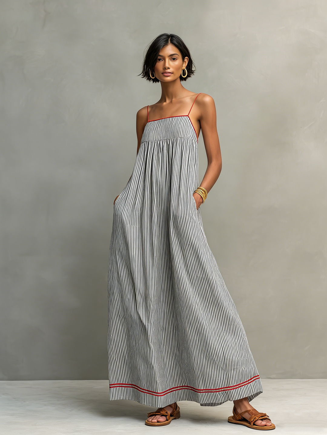 Marelia — Robe longue femme fluide