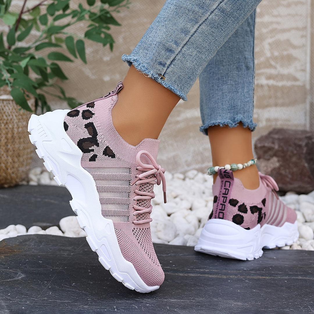 Isyra | Baskets tricot sport femme
