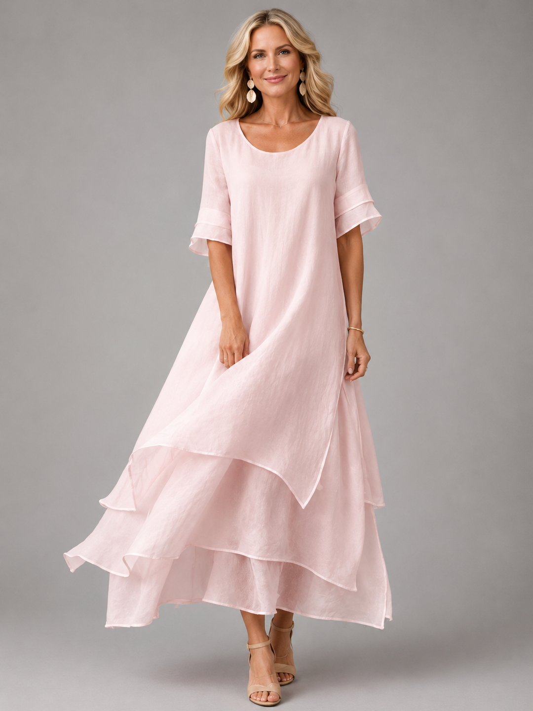 Cécile | Robe maxi grâce flottante femme