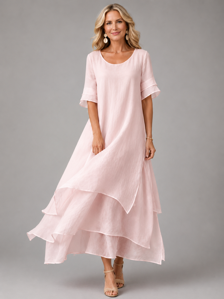 Cécile | Robe maxi grâce flottante femme