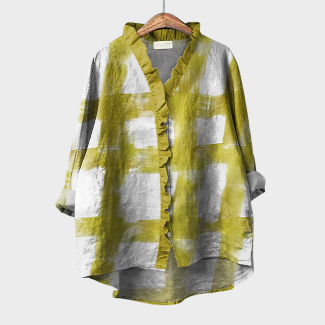 Melissa | Blouse graphique chic femme