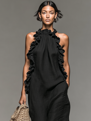 Gladys — Robe longue femme élégante