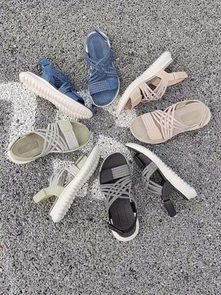 Soline | Sandales Sport-Chic à Semelle Haute