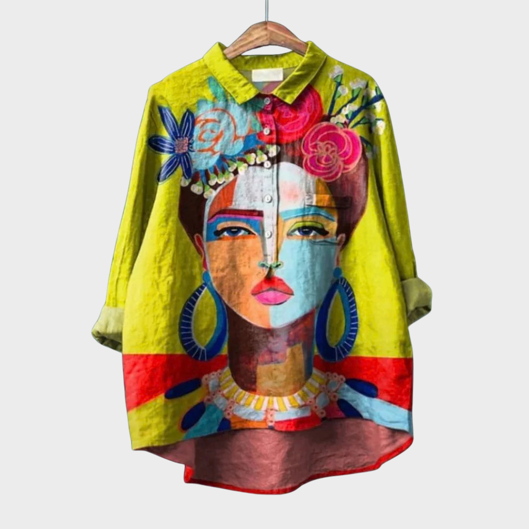 Isabeau | Blouse artistique audacieuse femme