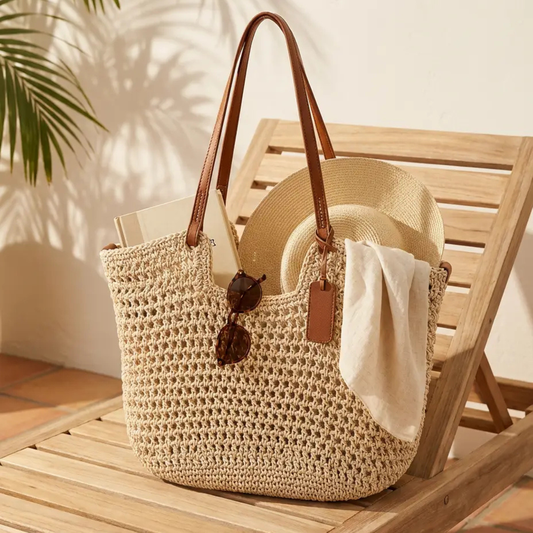 Gioia — Sac cabas femme tressé au crochet