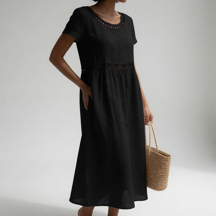 Ronda — Robe femme brodée élégante