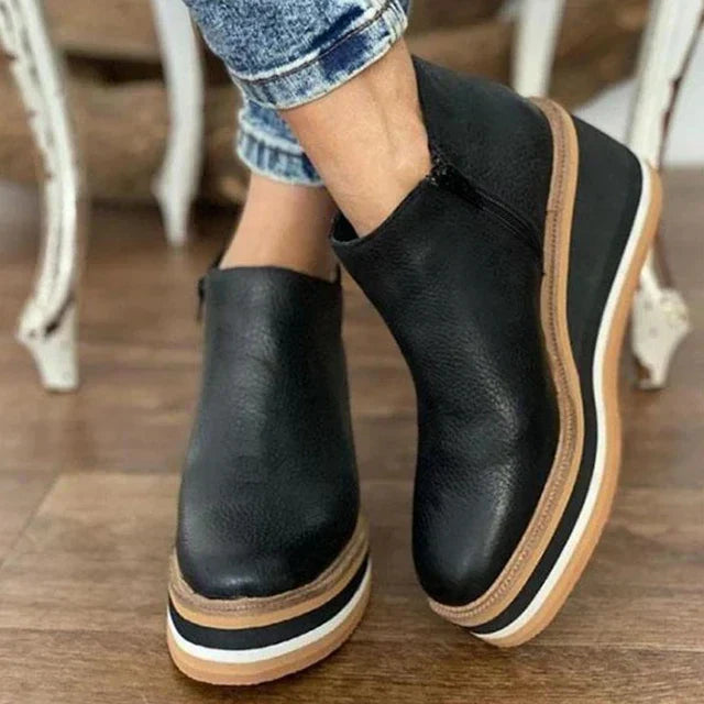 Séverine | Bottines compensées confort femme