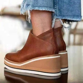 Séverine | Bottines compensées confort femme