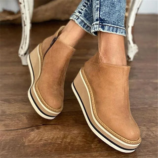 Séverine | Bottines compensées confort femme