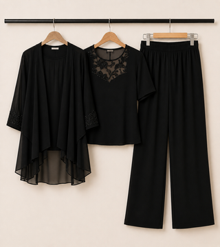 Élise — Ensemble femme en mousseline élégant