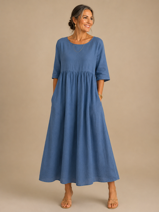 Brigitte | Robe flatteuse femme