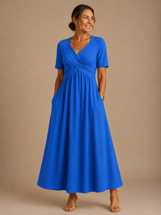 Corinne | Robe midi élégante femme