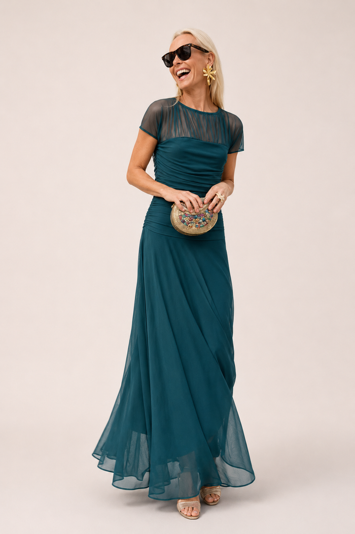 Emily | Robe en chiffon femme