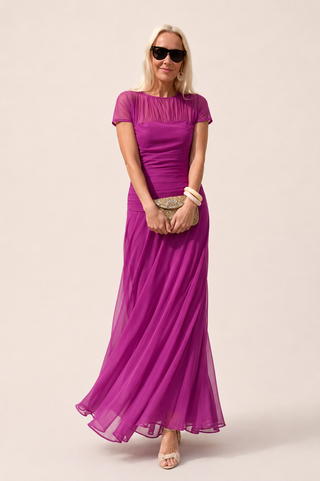 Emily | Robe en chiffon femme