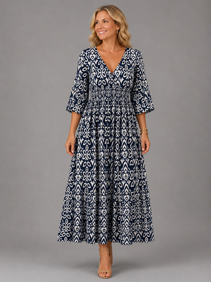 Jacqueline | Robe midi boho flow femme