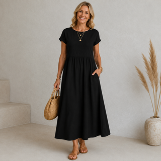 Gabrielle — Robe longue femme élégante