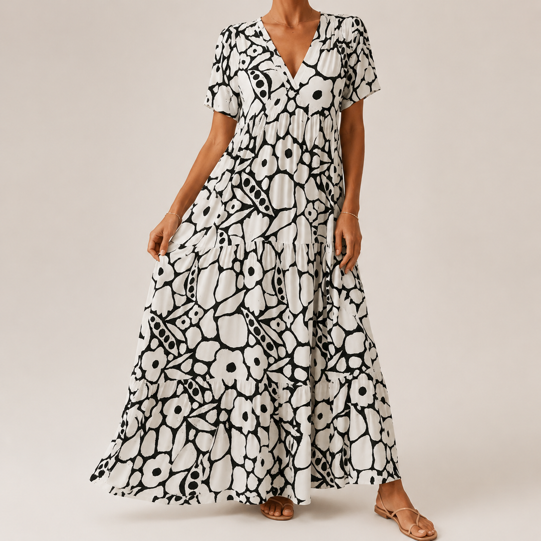 Margaret — Robe bohème élégante femme