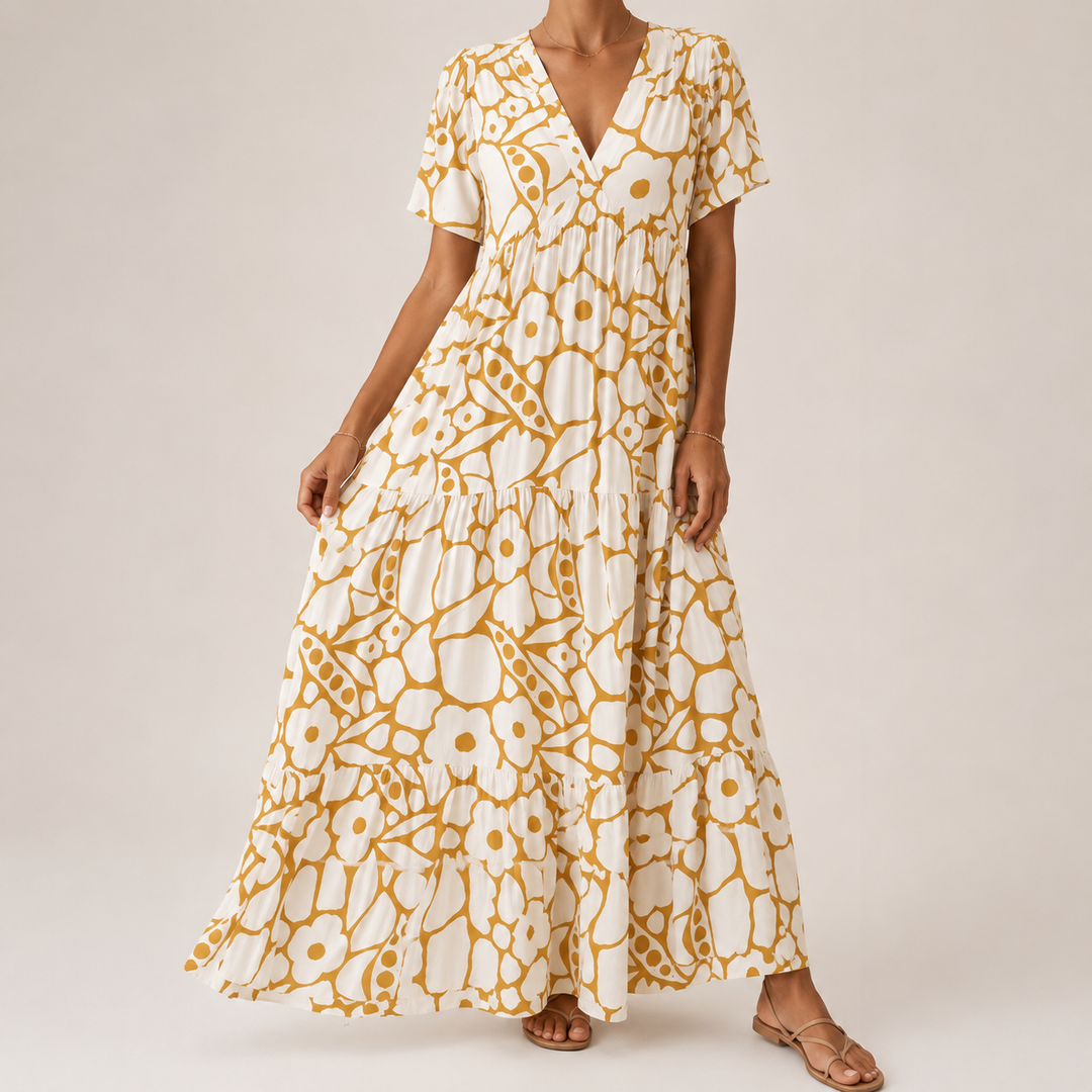 Margaret — Robe bohème élégante femme