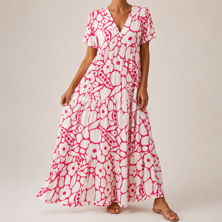 Margaret — Robe bohème élégante femme
