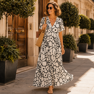 Margaret — Robe bohème élégante femme